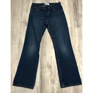 Wrangler Kids Classic Boot Cut Dark Wash Denim Jeans Size 14 Regular
